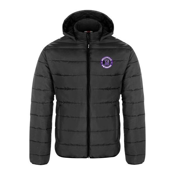 Glacial Youth Emblem Printed Puffy Jacket Thumbnail